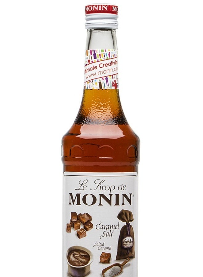 Monin Salted Caramel Syrup 700 ml – Indulgent Flavor for Every Drink - Image 2